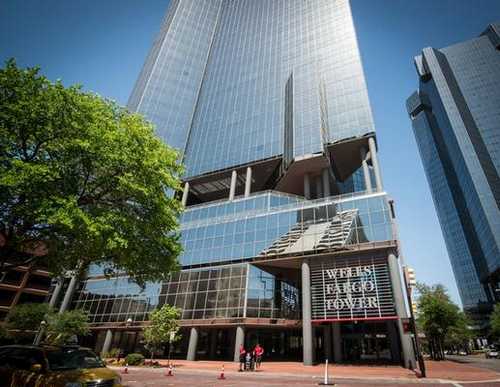 Wells Fargo Tower Fort Worth office space available - zip 76102