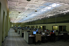call center office space design