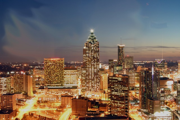 Atlanta office space skyline