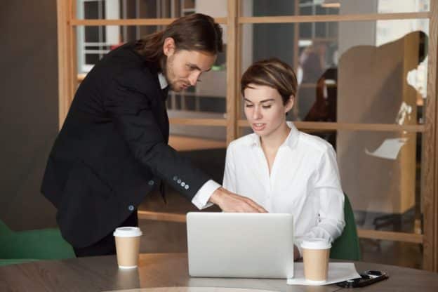 professional in office