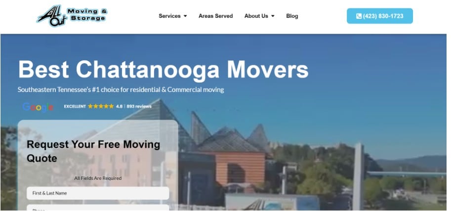 All Out Moving & Storage