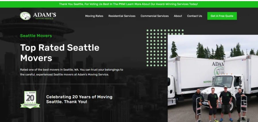 Adam's Moving Service