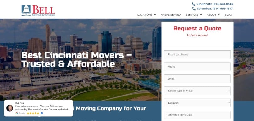 Bell Moving & Storage